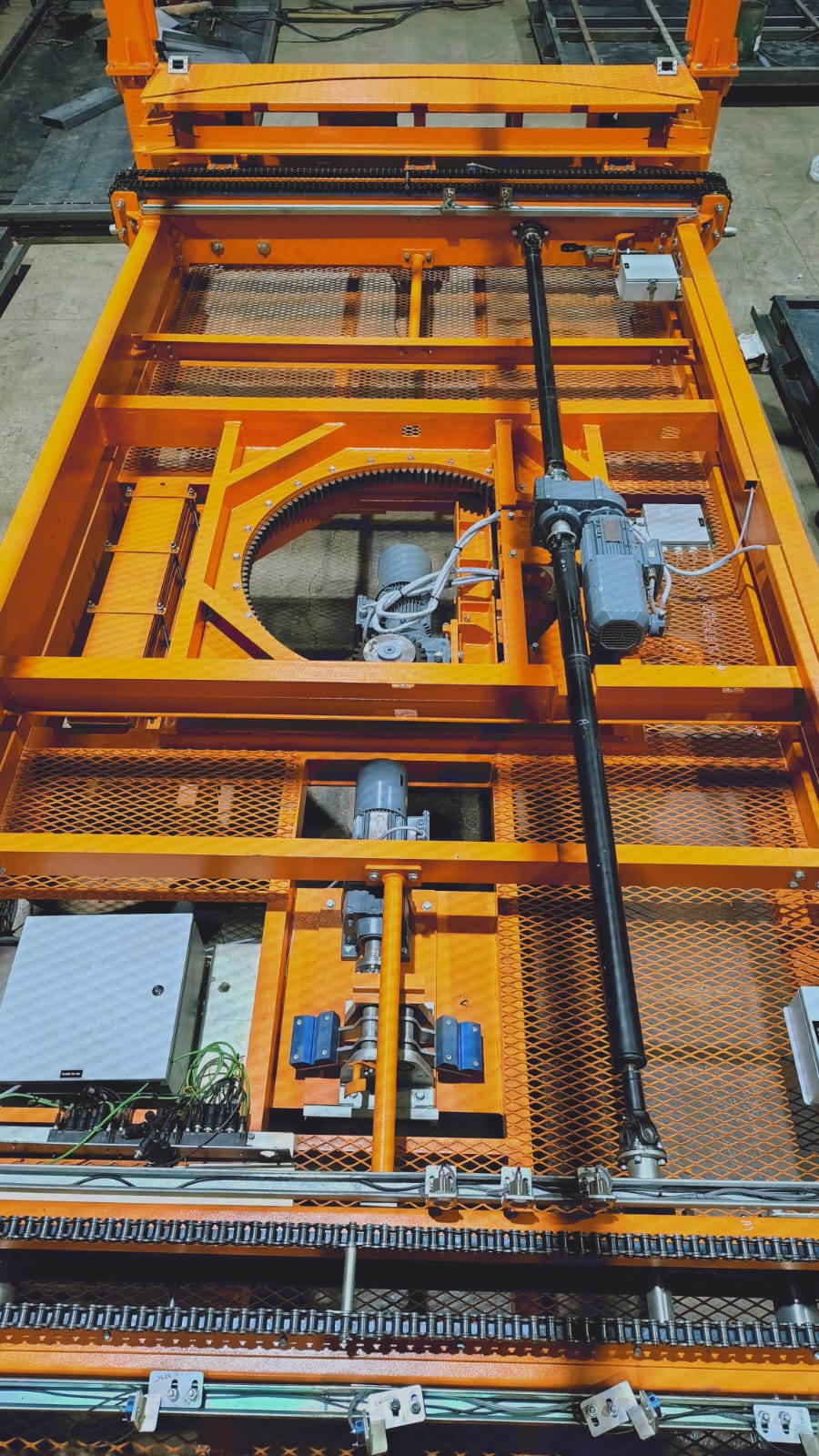 Automated parking equipment view