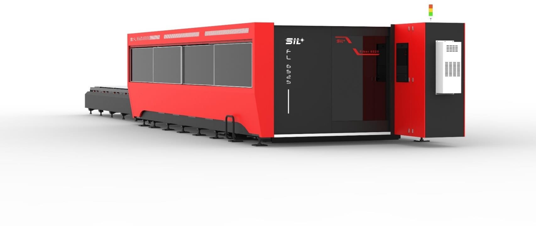 SIL F Pro 6525 ECAT 6 kW fiber laser cutting machine