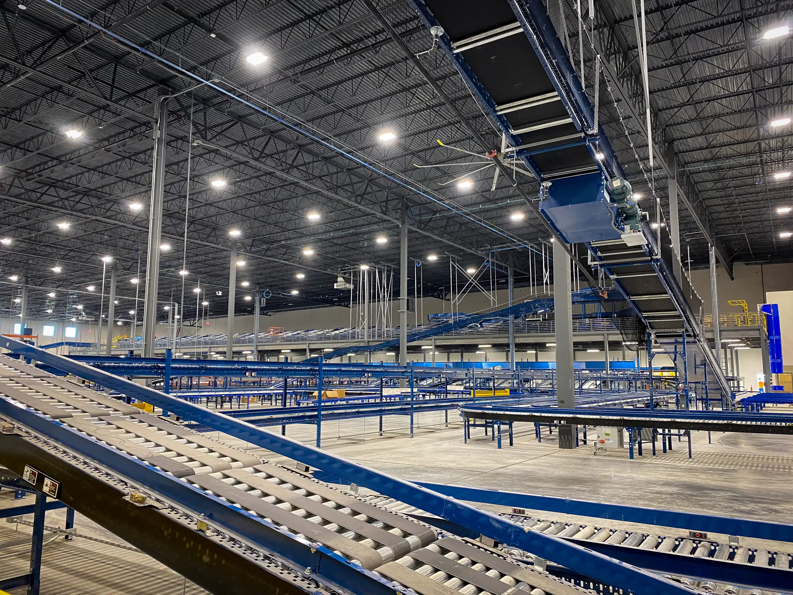 Conveyor and lifting components manufactured for industrial systems